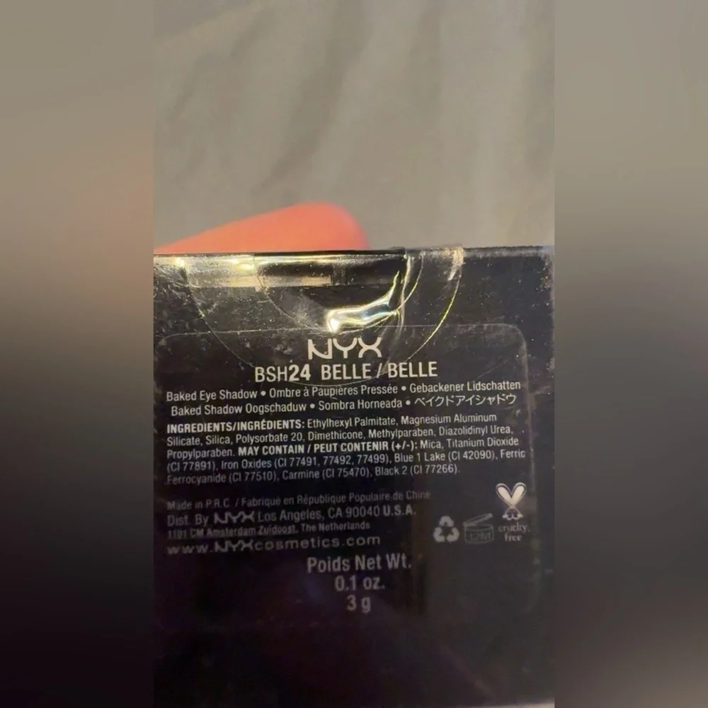 NYX Baked Eyeshadow Color BELLE BSH24 Discontinued & Sealed